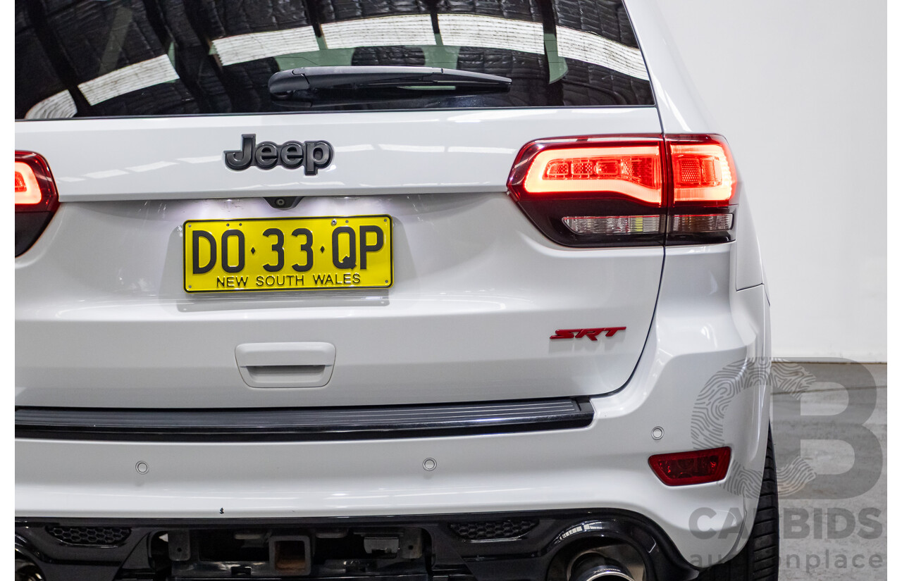 2/2016 Jeep Grand Cherokee SRT 8 (4x4) WK MY15 4d Wagon Bright White V8 6.4L