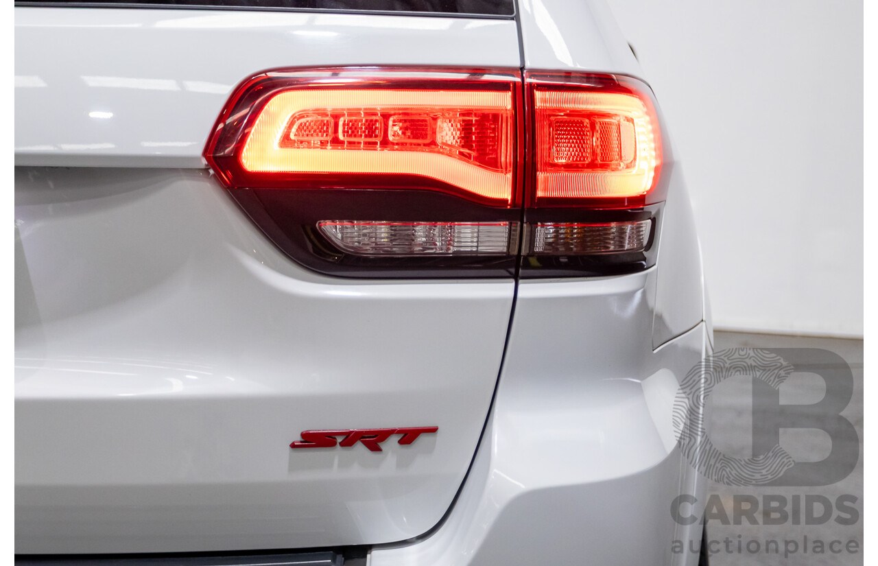 2/2016 Jeep Grand Cherokee SRT 8 (4x4) WK MY15 4d Wagon Bright White V8 6.4L