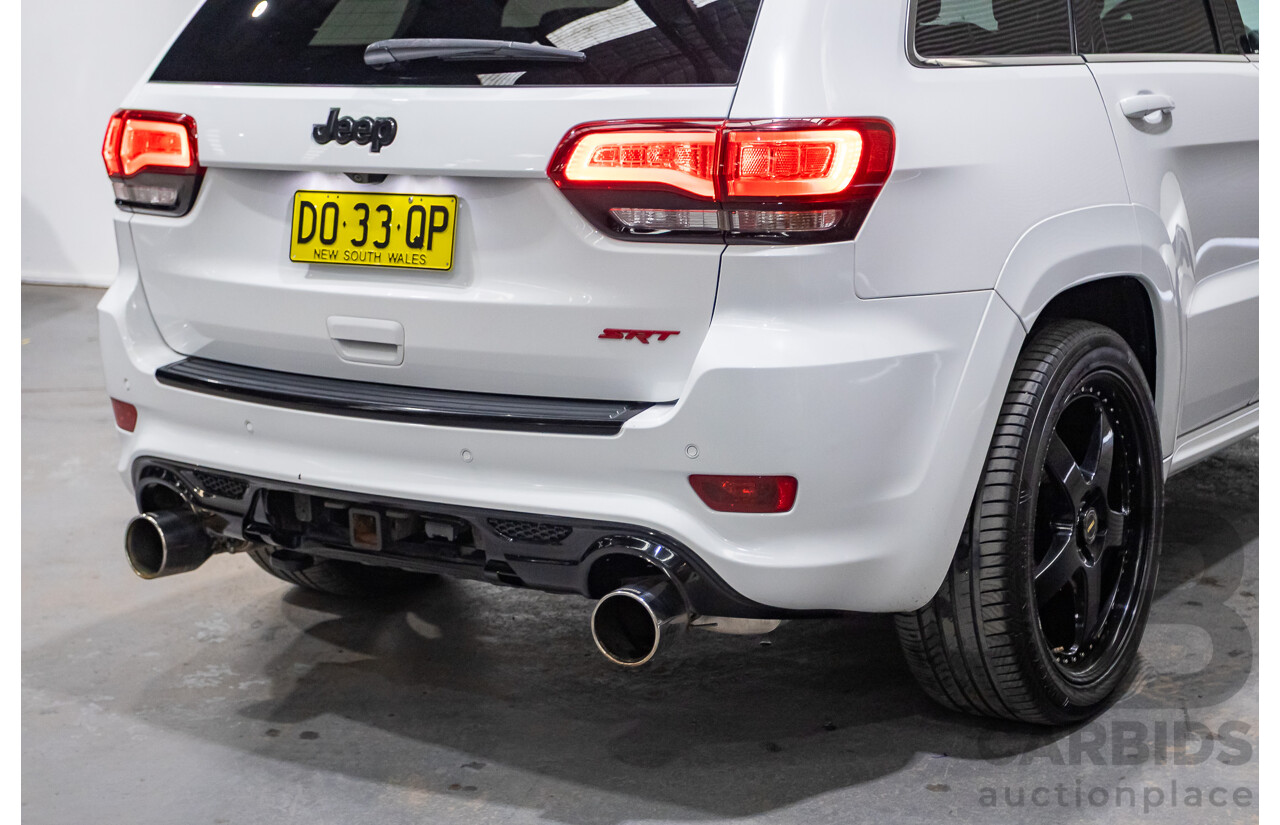 2/2016 Jeep Grand Cherokee SRT 8 (4x4) WK MY15 4d Wagon Bright White V8 6.4L