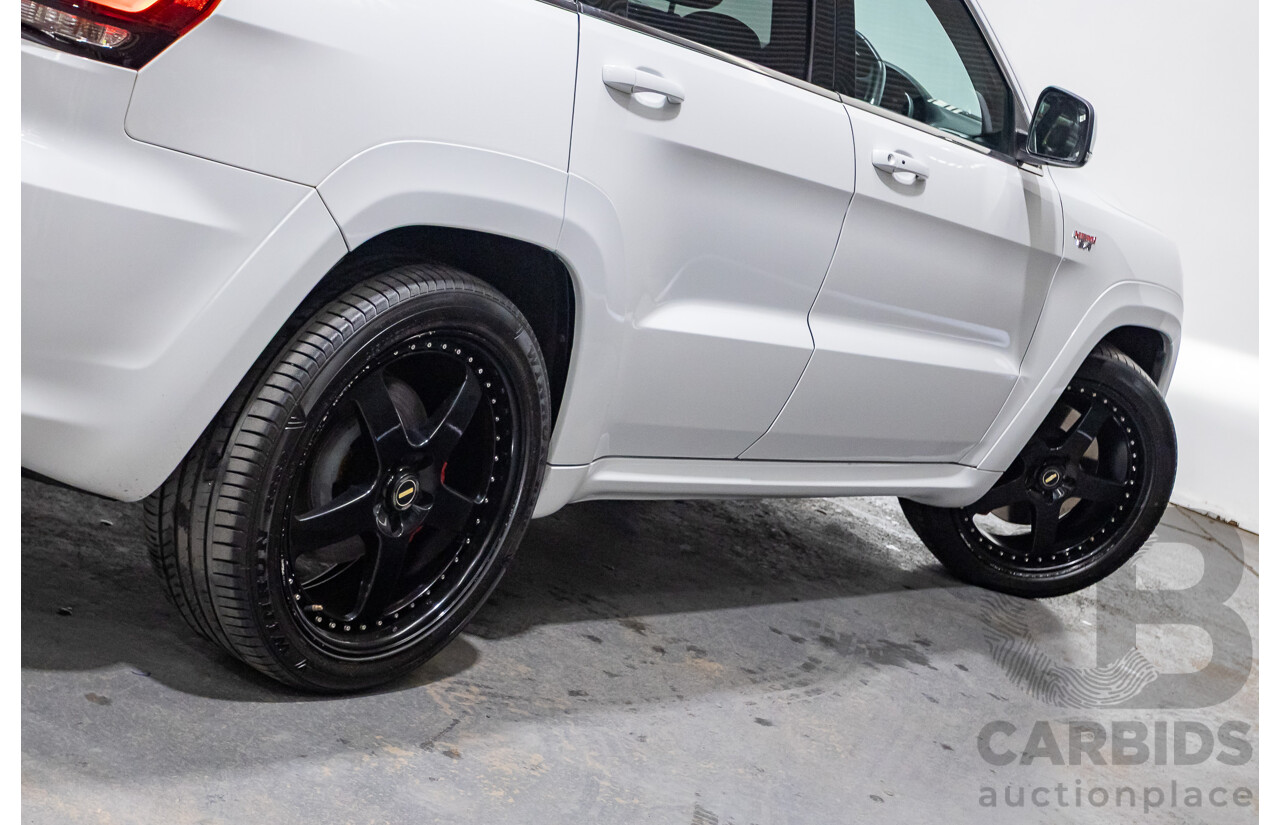2/2016 Jeep Grand Cherokee SRT 8 (4x4) WK MY15 4d Wagon Bright White V8 6.4L