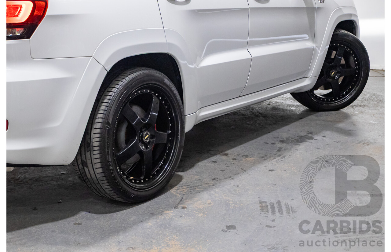 2/2016 Jeep Grand Cherokee SRT 8 (4x4) WK MY15 4d Wagon Bright White V8 6.4L