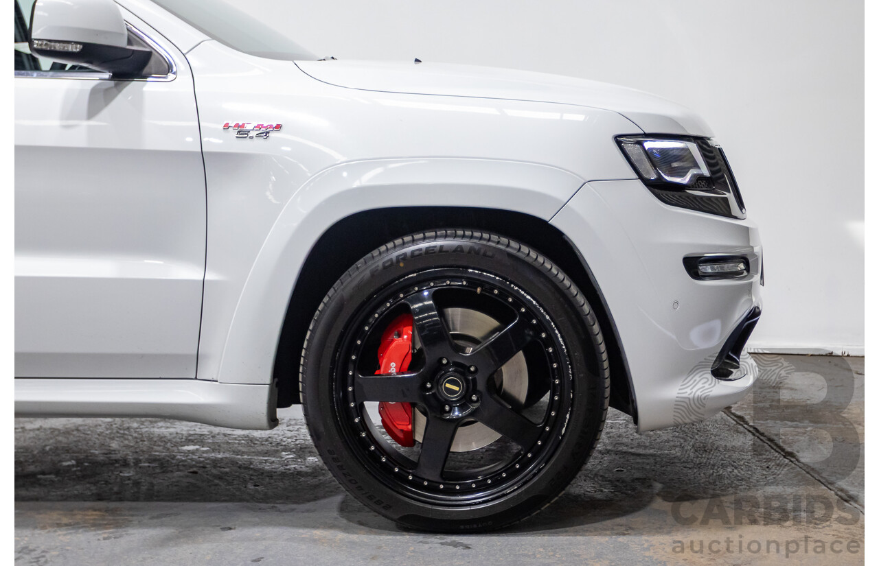 2/2016 Jeep Grand Cherokee SRT 8 (4x4) WK MY15 4d Wagon Bright White V8 6.4L