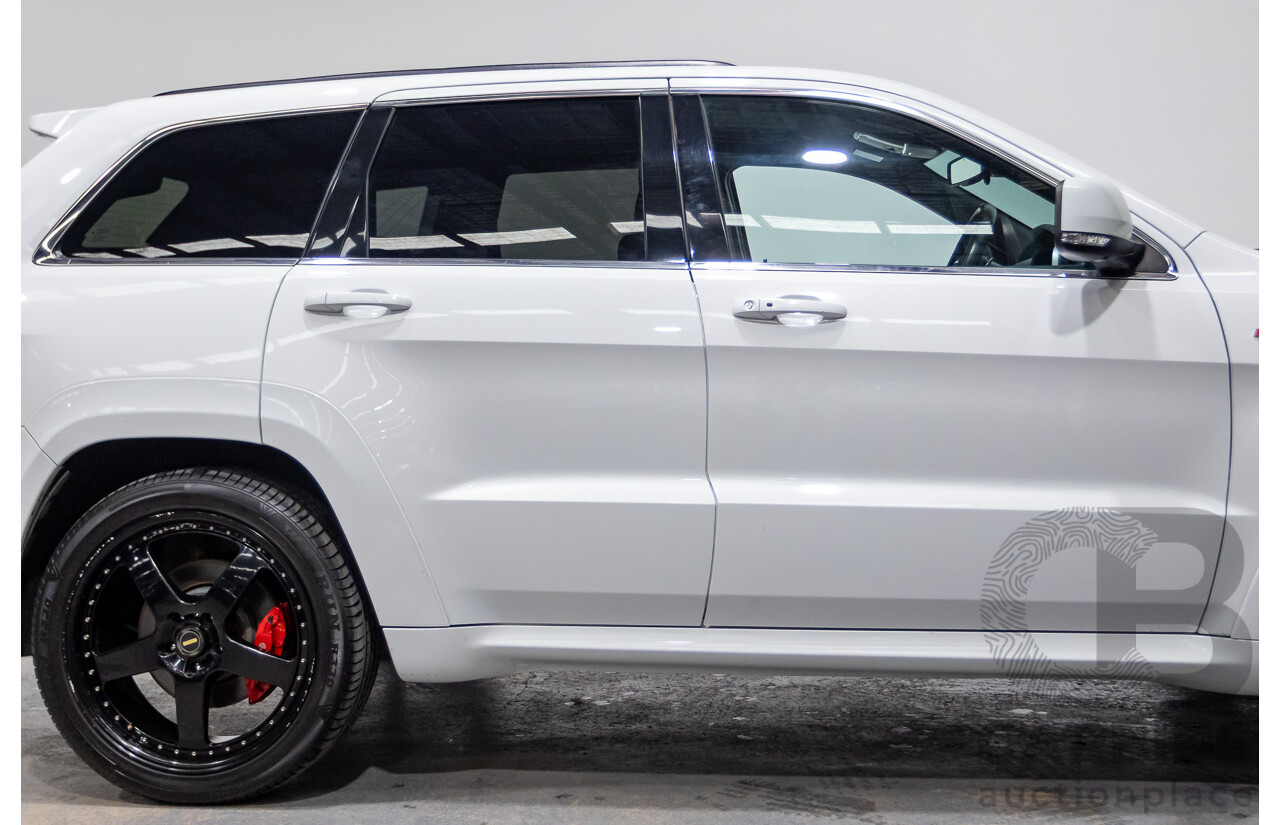 2/2016 Jeep Grand Cherokee SRT 8 (4x4) WK MY15 4d Wagon Bright White V8 6.4L
