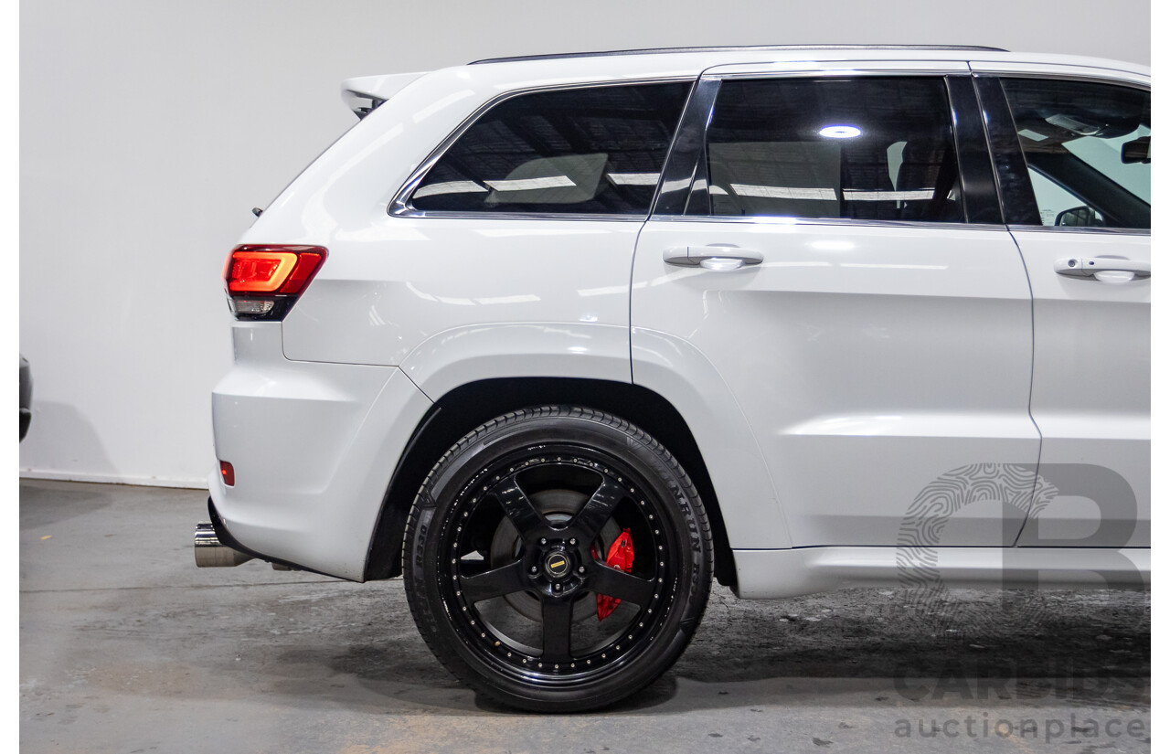 2/2016 Jeep Grand Cherokee SRT 8 (4x4) WK MY15 4d Wagon Bright White V8 6.4L