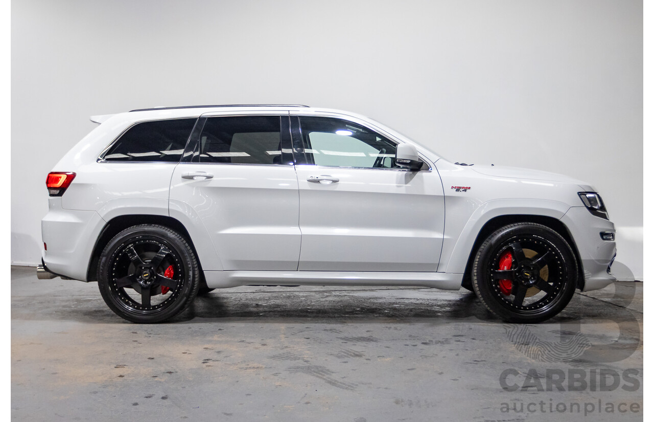 2/2016 Jeep Grand Cherokee SRT 8 (4x4) WK MY15 4d Wagon Bright White V8 6.4L
