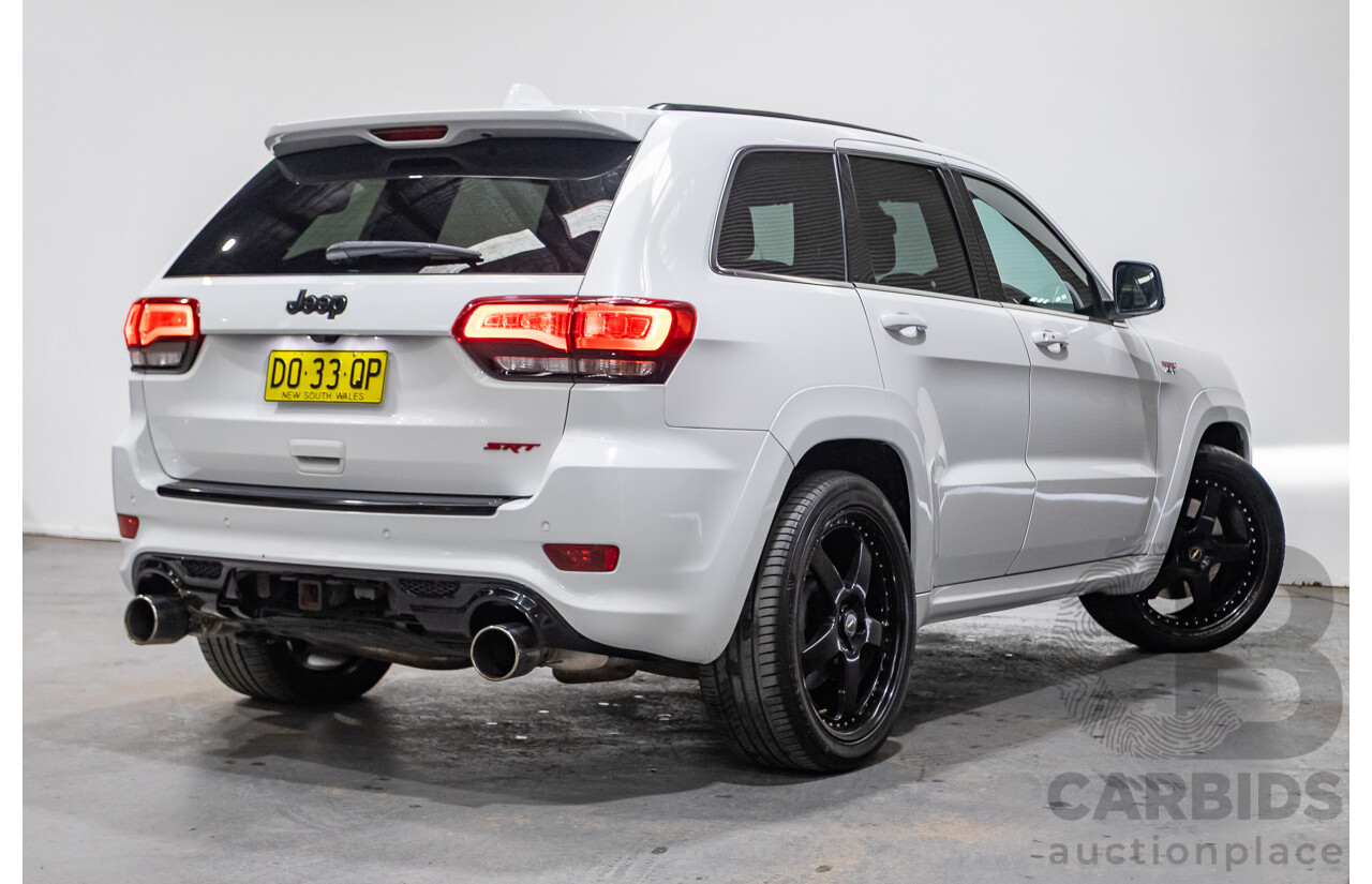 2/2016 Jeep Grand Cherokee SRT 8 (4x4) WK MY15 4d Wagon Bright White V8 6.4L