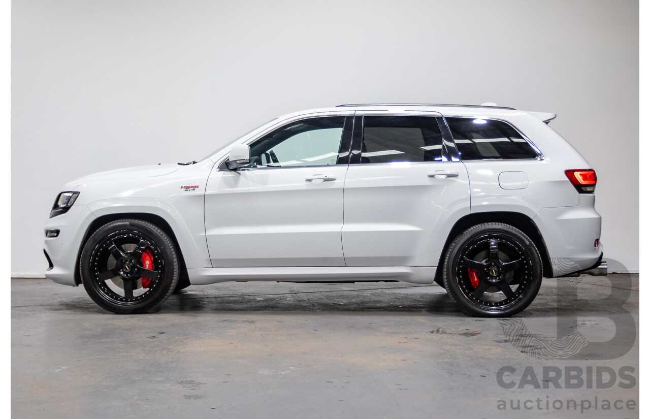 2/2016 Jeep Grand Cherokee SRT 8 (4x4) WK MY15 4d Wagon Bright White V8 6.4L