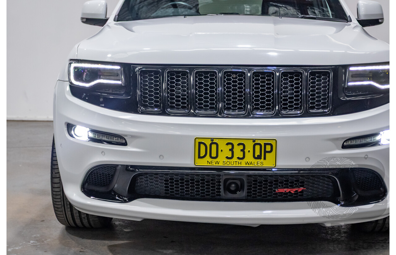 2/2016 Jeep Grand Cherokee SRT 8 (4x4) WK MY15 4d Wagon Bright White V8 6.4L