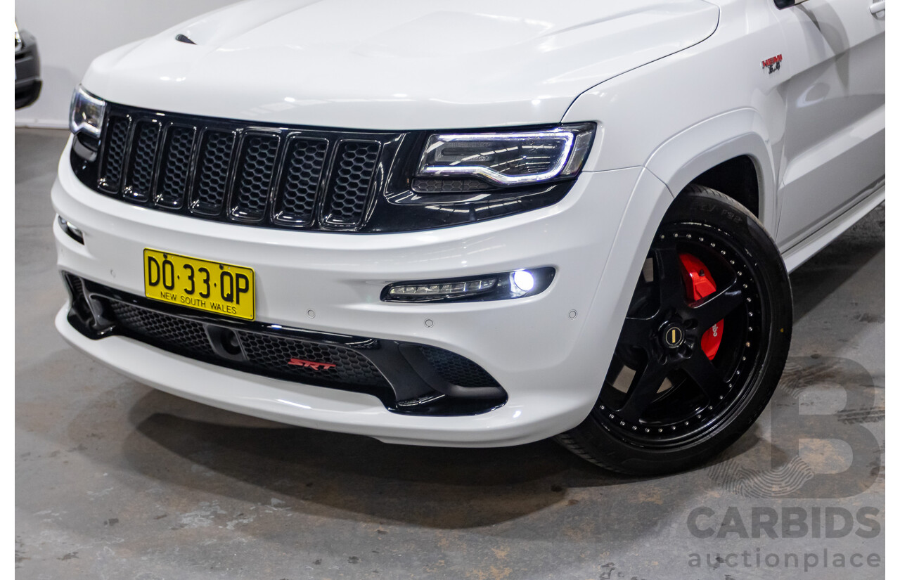 2/2016 Jeep Grand Cherokee SRT 8 (4x4) WK MY15 4d Wagon Bright White V8 6.4L