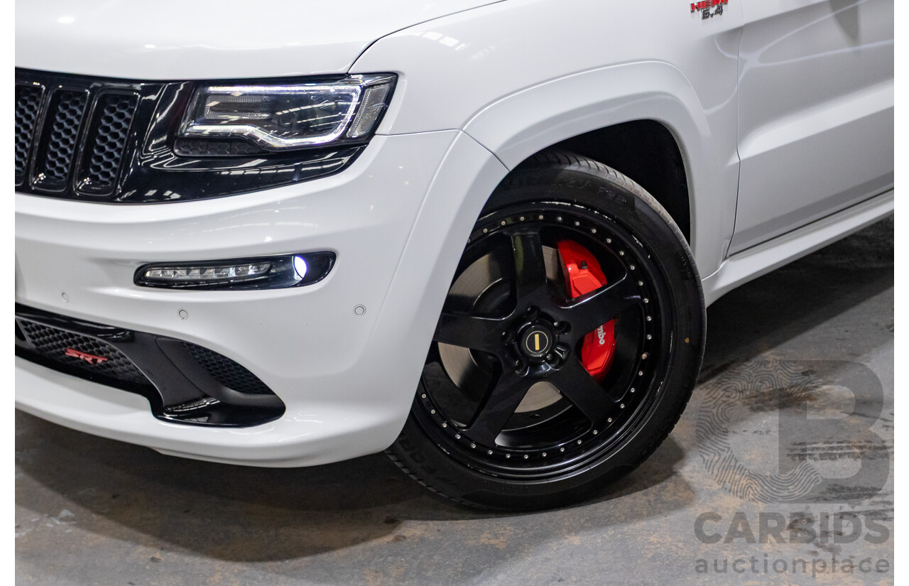 2/2016 Jeep Grand Cherokee SRT 8 (4x4) WK MY15 4d Wagon Bright White V8 6.4L