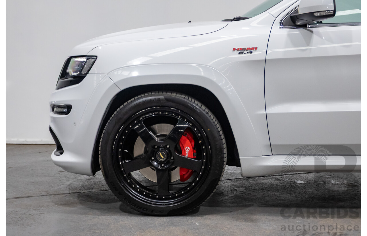 2/2016 Jeep Grand Cherokee SRT 8 (4x4) WK MY15 4d Wagon Bright White V8 6.4L