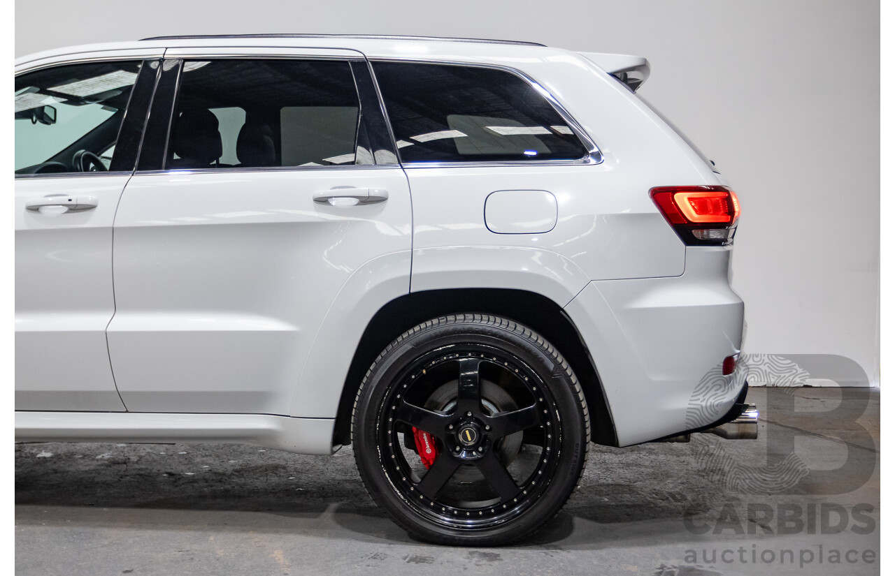 2/2016 Jeep Grand Cherokee SRT 8 (4x4) WK MY15 4d Wagon Bright White V8 6.4L
