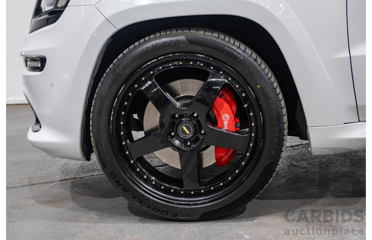 2/2016 Jeep Grand Cherokee SRT 8 (4x4) WK MY15 4d Wagon Bright White V8 6.4L
