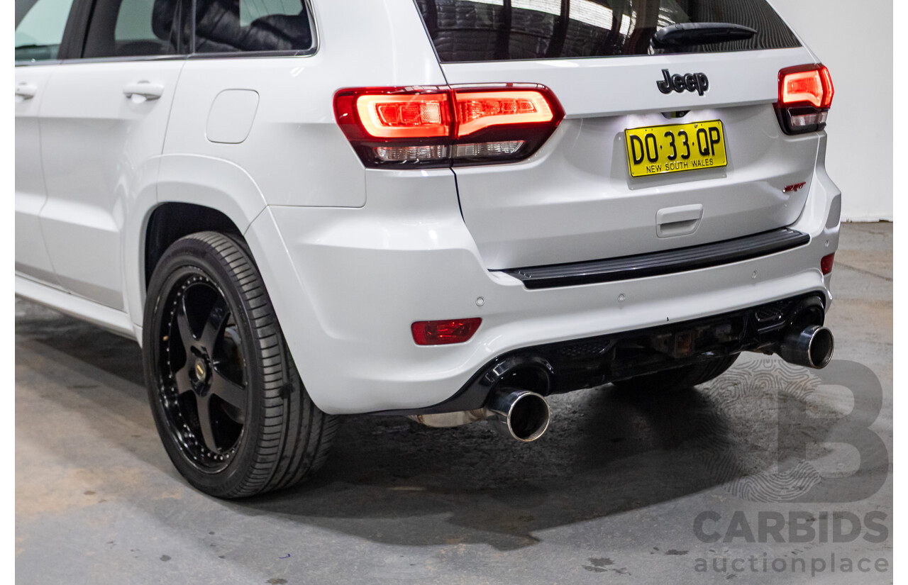 2/2016 Jeep Grand Cherokee SRT 8 (4x4) WK MY15 4d Wagon Bright White V8 6.4L