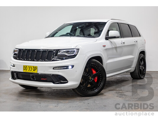 2/2016 Jeep Grand Cherokee SRT 8 (4x4) WK MY15 4d Wagon Bright White V8 6.4L