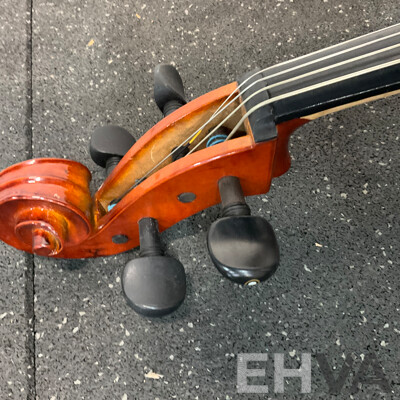 Orchestral Cello and Bow in Carry Case