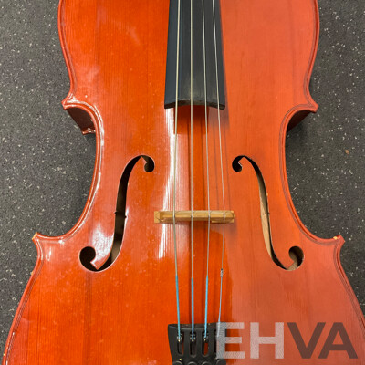 Orchestral Cello and Bow in Carry Case
