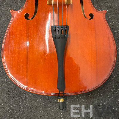 Orchestral Cello and Bow in Carry Case