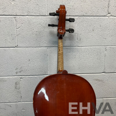Orchestral Cello and Bow in Carry Case