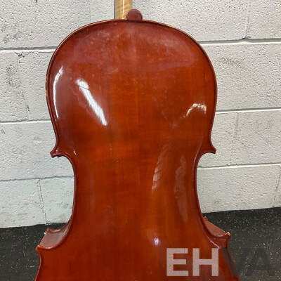Orchestral Cello and Bow in Carry Case