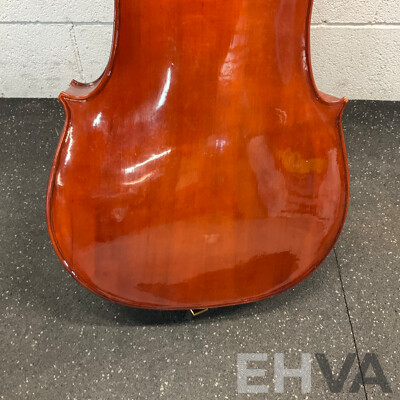 Orchestral Cello and Bow in Carry Case