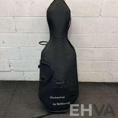 Orchestral Cello and Bow in Carry Case