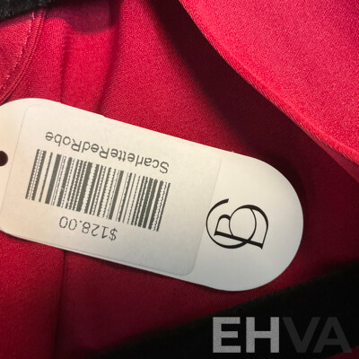 CHARLES & KEITH Handbag &  CLOUD BLVD Red Robe & Assorted Women's Clothing & 1x Pack of Markers