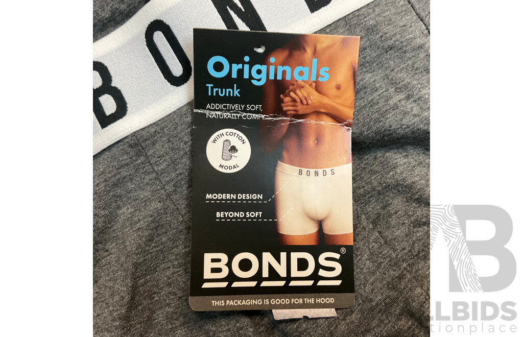 Assorted BONDS Men's Trunk - Size S - Lot of 7 - Estimated Total RRP $ 203.93