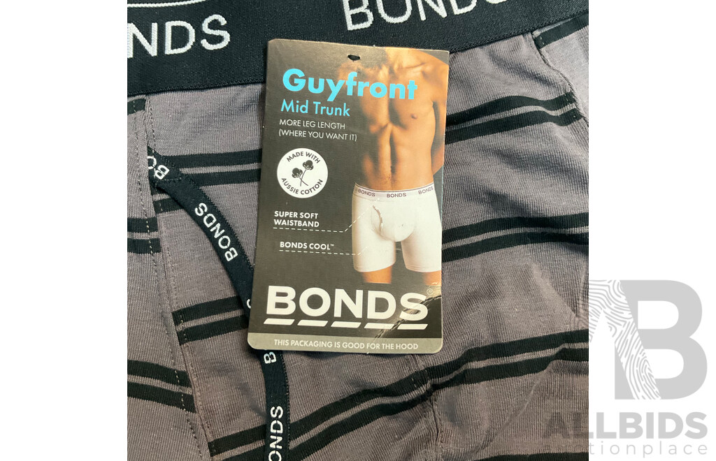 Assorted BONDS Men's Trunk - Size S - Lot of 7 - Estimated Total RRP $ 203.93