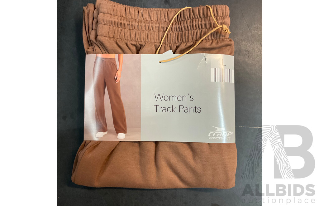 Crane Women's Half Zip Sweat Top & Track Pants & CQ Logo White Pants & BUMBUMZ Plush Toys & Assorted Socks