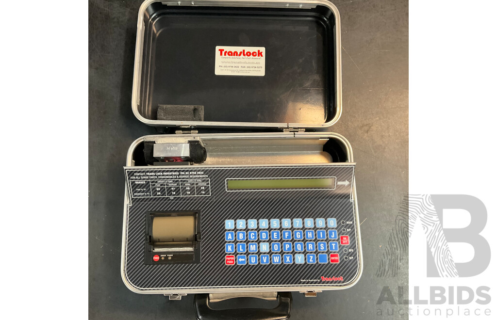 TransLock BTM4 with GPS & Speed Cableless Brake Meter