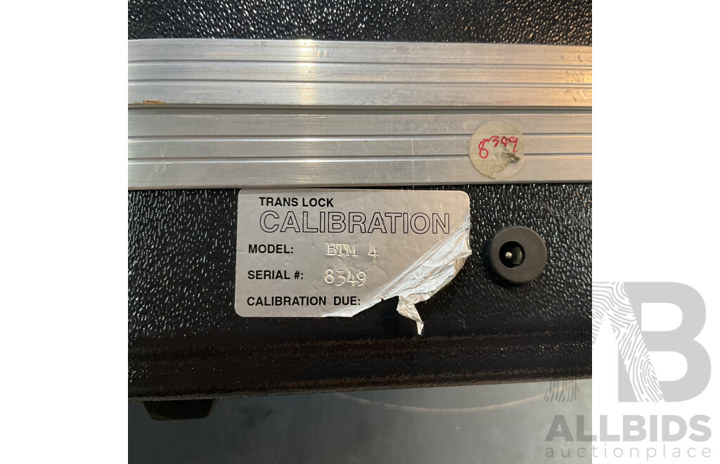 TransLock BTM4 with GPS & Speed Cableless Brake Meter