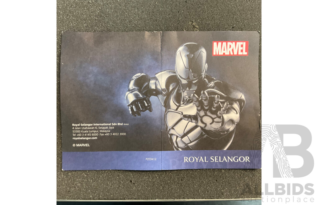 Royal Selangor Pewter Marvel Thor God of Thunder Limited Edition Figurine 0266/2000