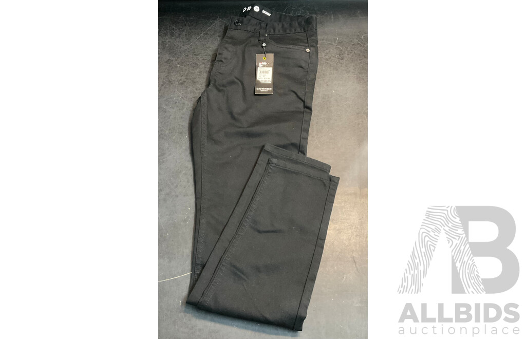 Yd. Size S White West Hampton Shirt & American Eagle (32/34), Spencer (32), Connor (31) Pants - Lot of 4