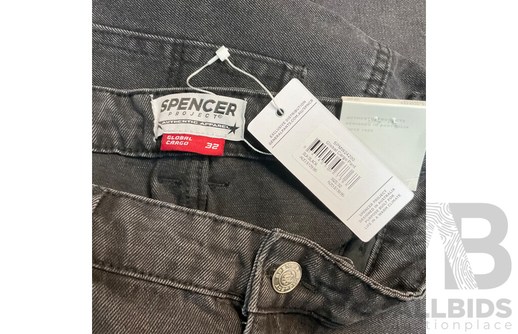 Yd. Size S White West Hampton Shirt & American Eagle (32/34), Spencer (32), Connor (31) Pants - Lot of 4