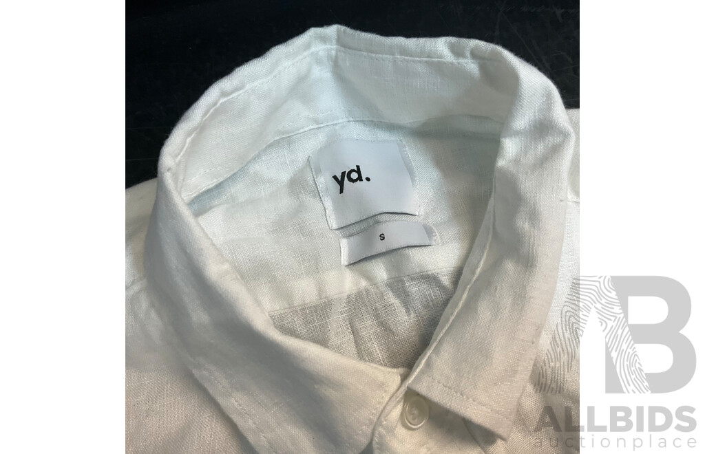 Yd. Size S White West Hampton Shirt & American Eagle (32/34), Spencer (32), Connor (31) Pants - Lot of 4