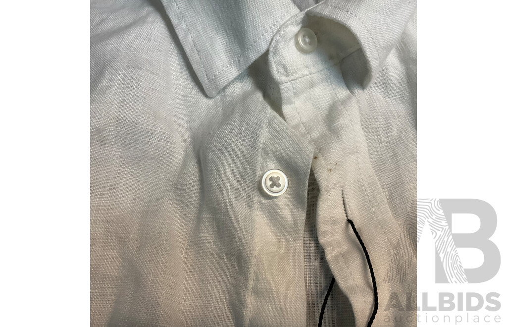 Yd. Size S White West Hampton Shirt & American Eagle (32/34), Spencer (32), Connor (31) Pants - Lot of 4