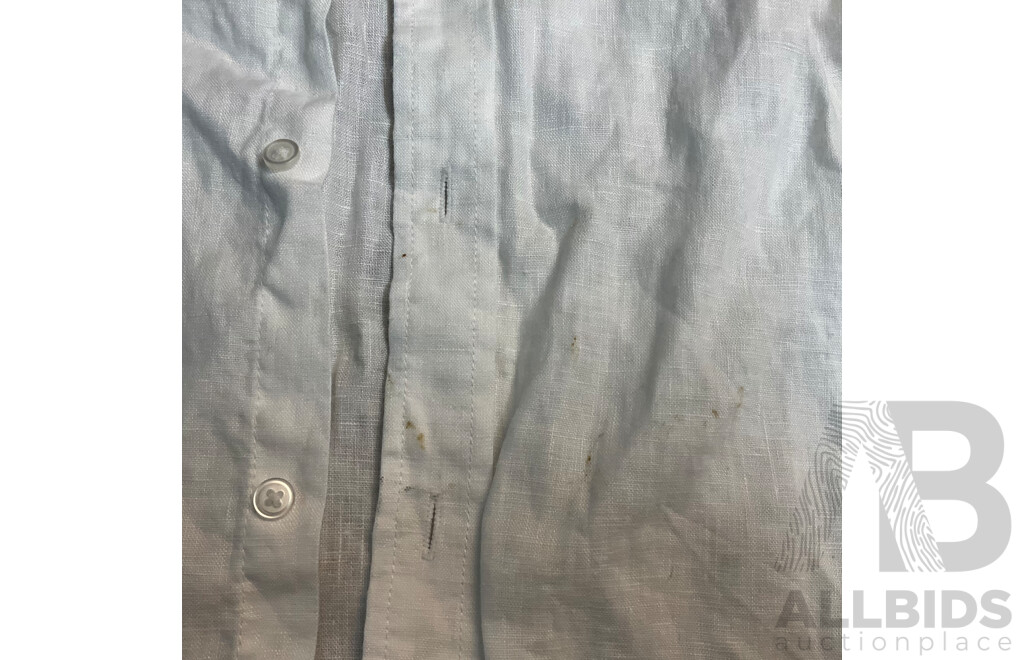 Yd. Size S White West Hampton Shirt & American Eagle (32/34), Spencer (32), Connor (31) Pants - Lot of 4
