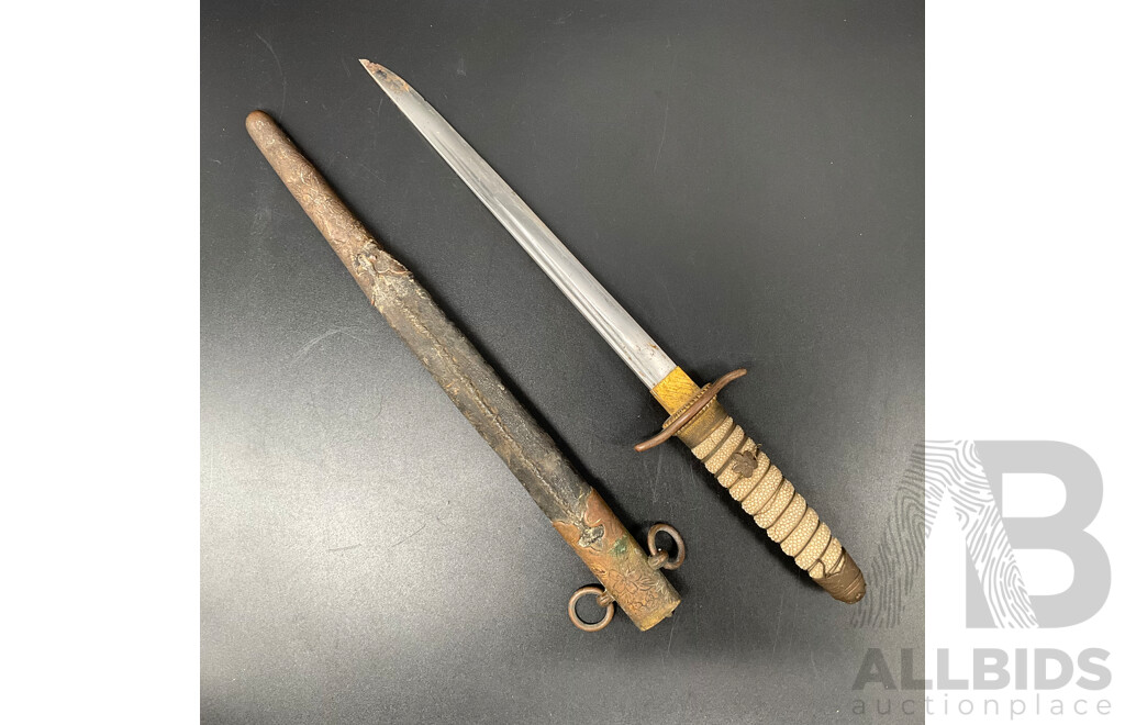 Japanese WWII Naval Dirk