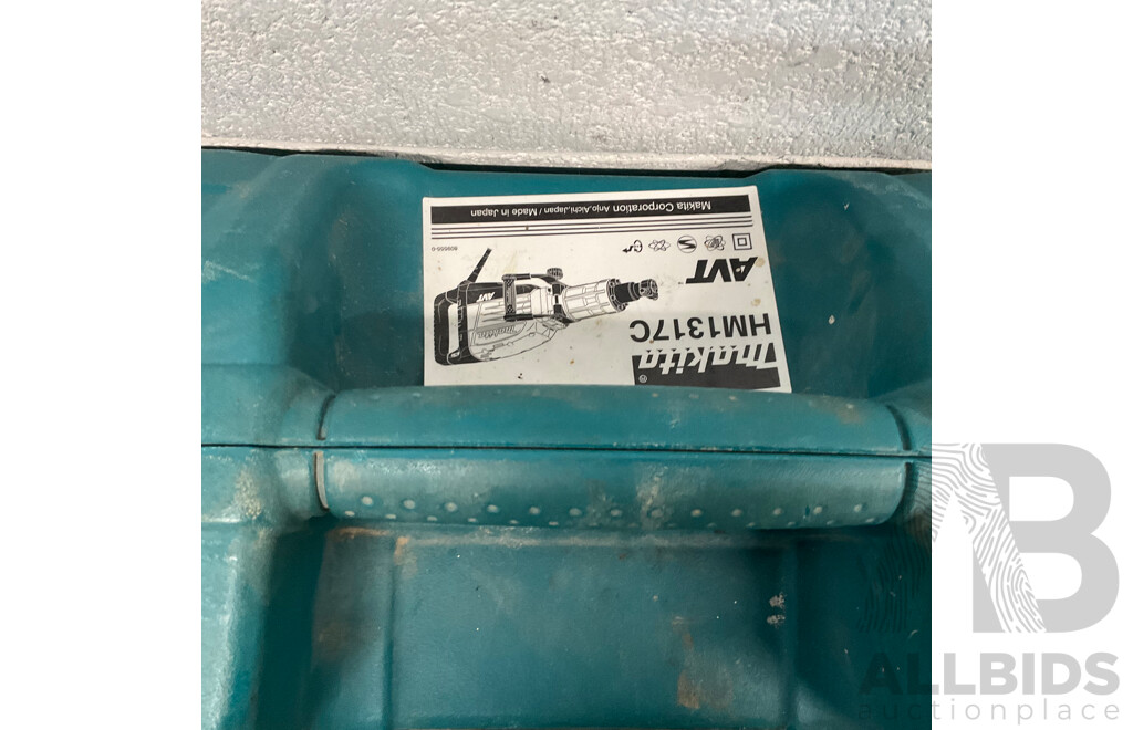Makita HM1317C Demolition Hammer with Carry Case