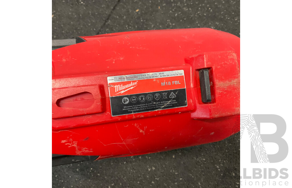 Milwaukee M18 FBL Blower & Measuring Wheel