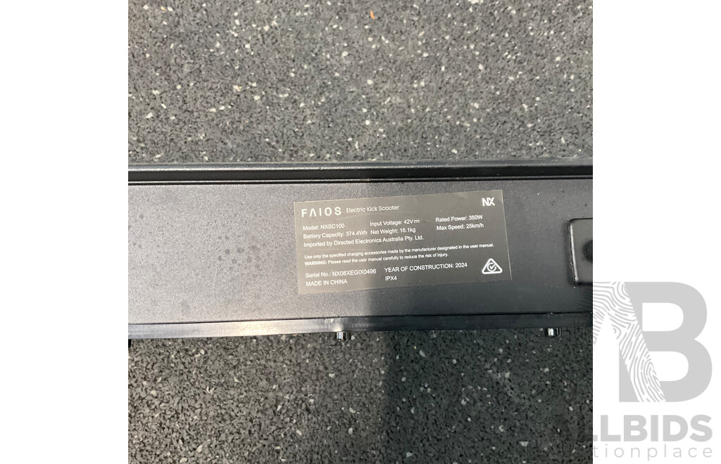 FAIOS Electric Kick Scooter NXSC100