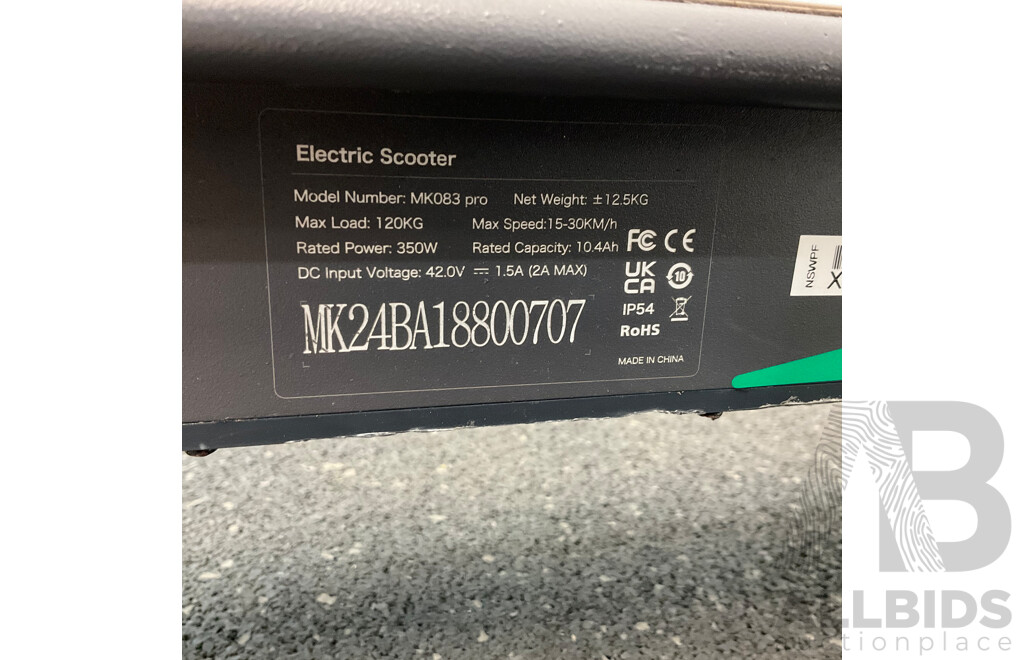 MK083 Pro Electric Scooter