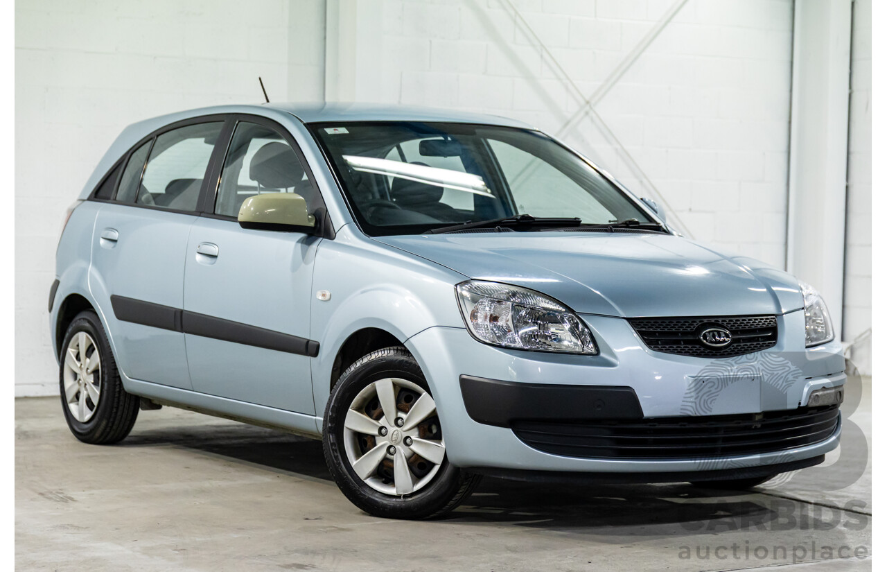 1/2009 Kia Rio LX JB 5d Hatchback Polar Silver Metallic 1.4L