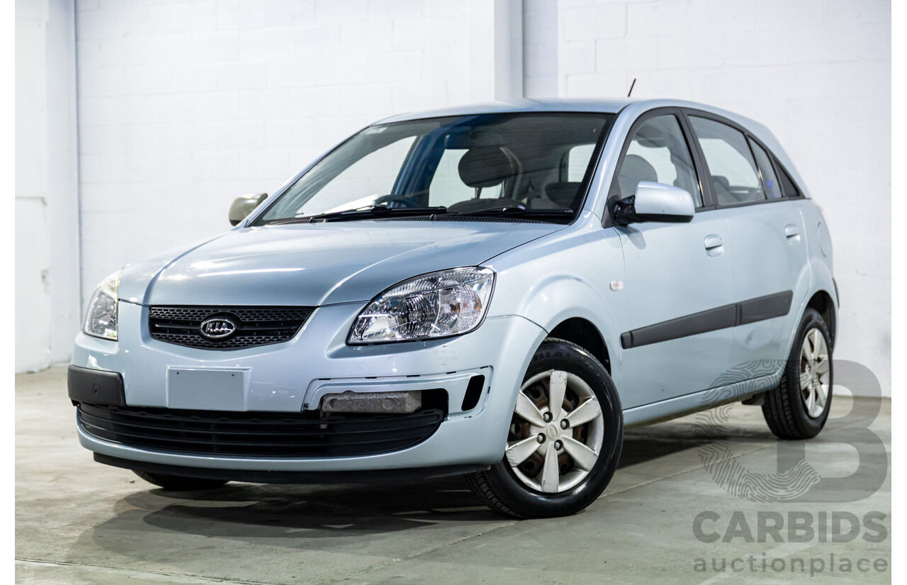 1/2009 Kia Rio LX JB 5d Hatchback Polar Silver Metallic 1.4L