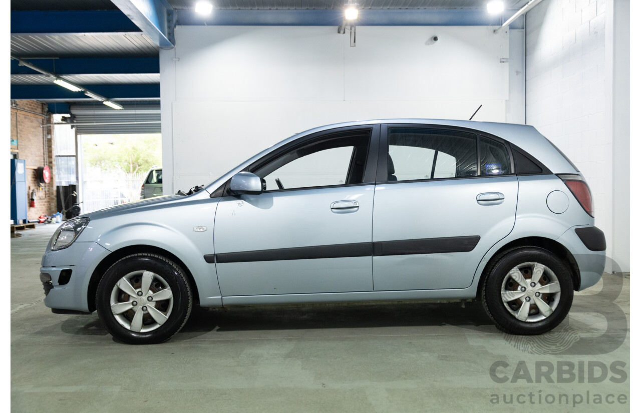 1/2009 Kia Rio LX JB 5d Hatchback Polar Silver Metallic 1.4L