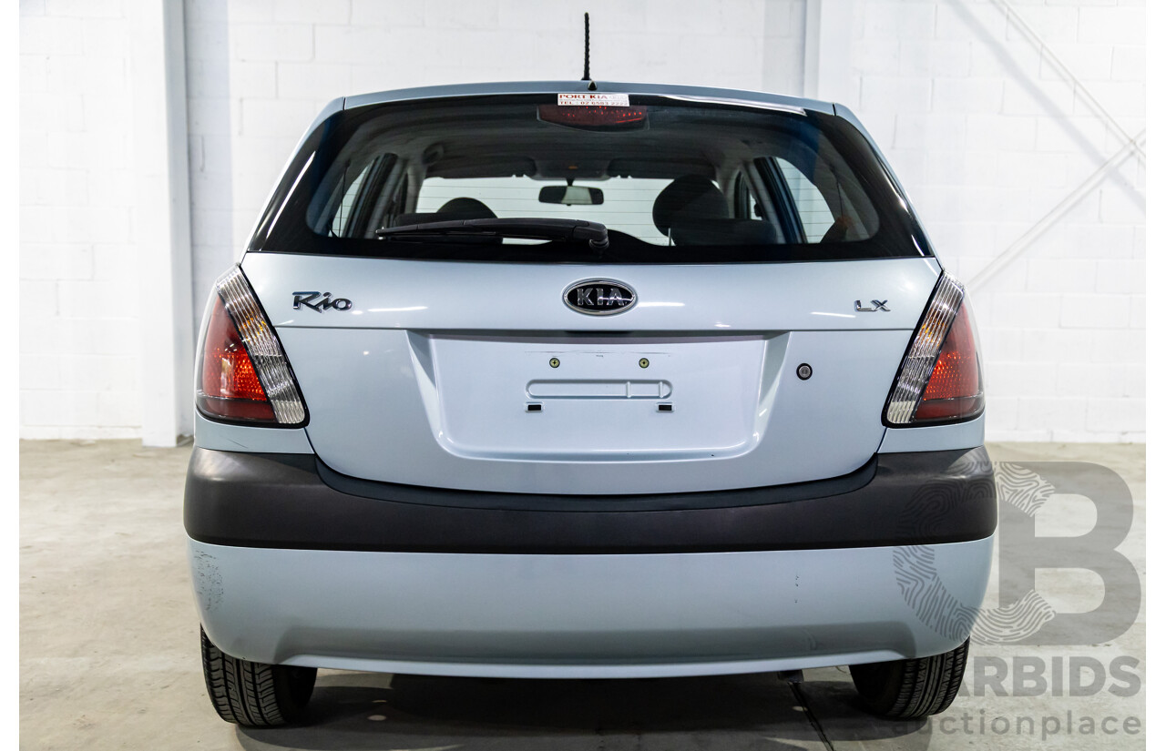 1/2009 Kia Rio LX JB 5d Hatchback Polar Silver Metallic 1.4L