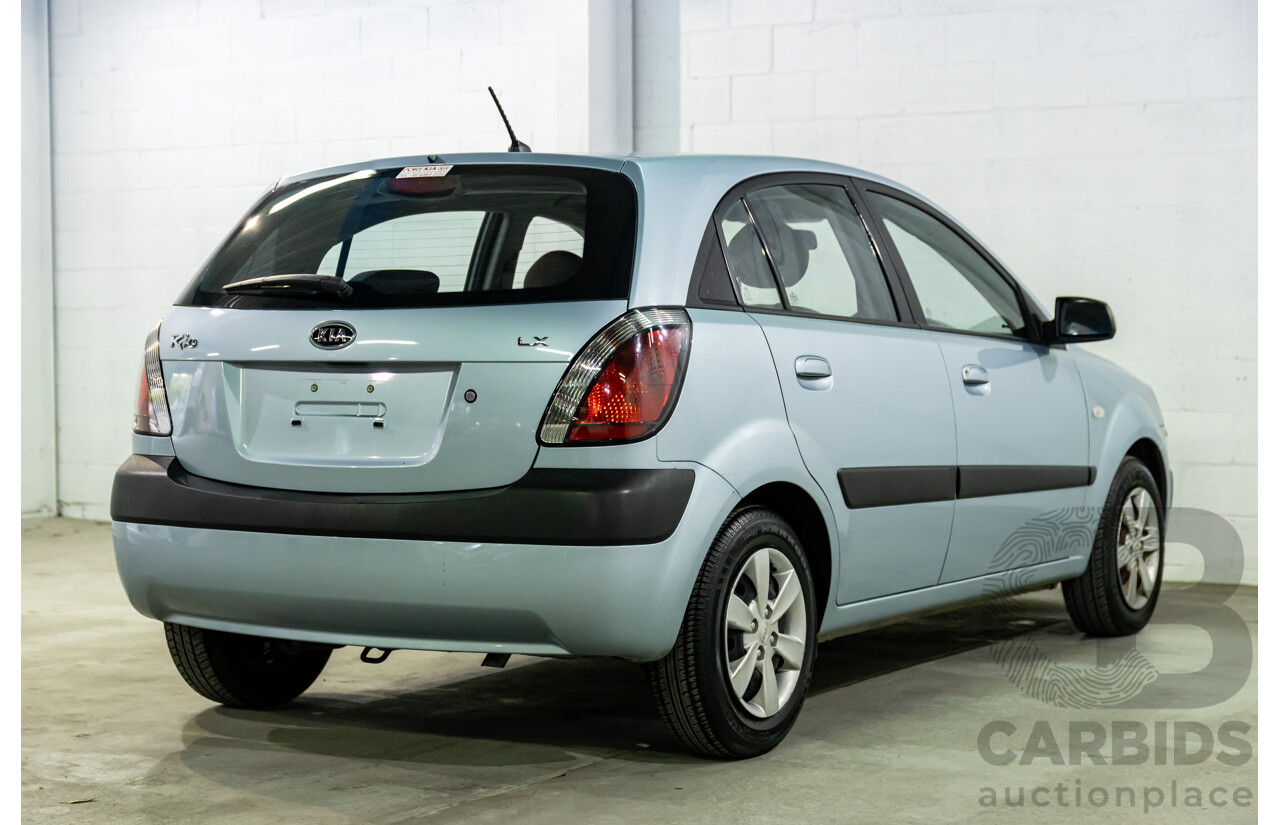 1/2009 Kia Rio LX JB 5d Hatchback Polar Silver Metallic 1.4L