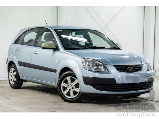 1/2009 Kia Rio LX JB 5d Hatchback Polar Silver Metallic 1.4L