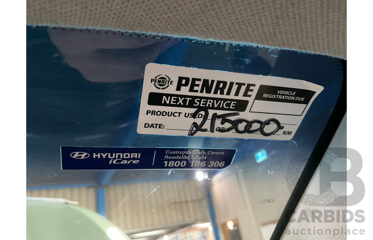 2/2012 Hyundai Ix35 Active (FWD) LM MY12 4d Wagon Eco Green Metallic 2.0L